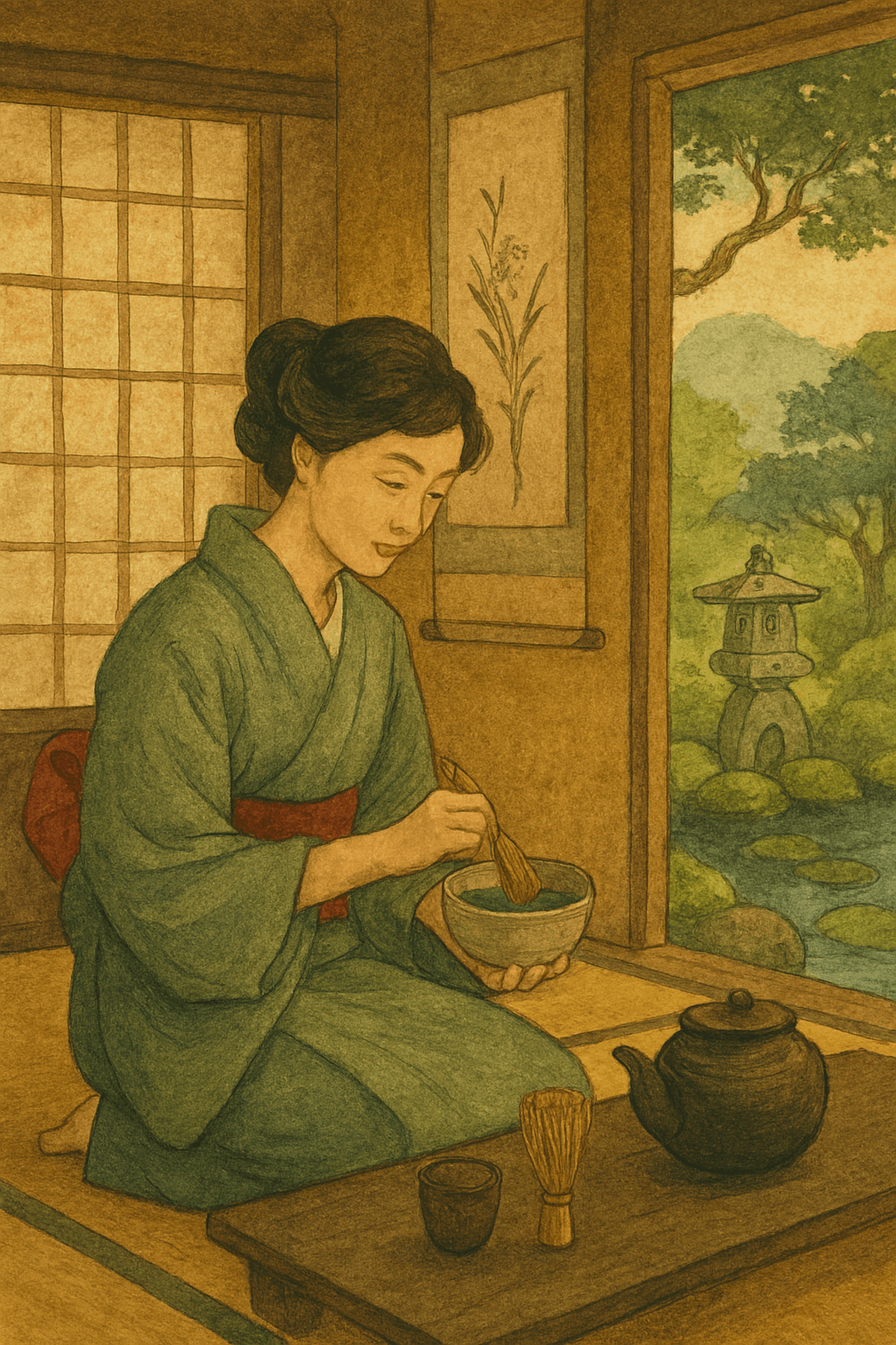 Matcha preparation